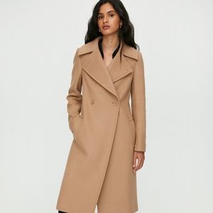 SOLD Aritzia Babaton Benton Wool Coat & Cashmere